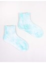 Yoclub Kids's Girls' Ankle Cotton Socks Tie Dye 3-Pack SKS-0091U-0000