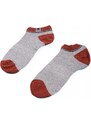 Two-tone men's socks Shelvt gray brown