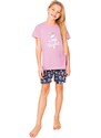 Yoclub Kids's Girls' Short Cotton Pyjamas PIA-0022G-A110