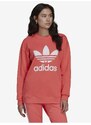 Růžová dámská mikina adidas Originals - Dámské