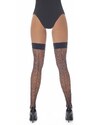 Bas Bleu Stockings fishnet with seam GLORIA 20 DEN