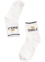 Children's socks Shelvt light gray Smile