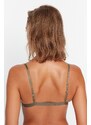 Trendyol Khaki Lace Triangle Bralet