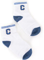 Children's socks Shelvt white with star