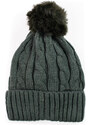 Green women's hat with Shelvt pompom