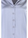 Trendyol Silver Basic Woven Shirt