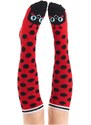 Denokids Ladybug Girls Knee Socks