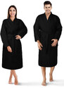 Edoti Waffle bathrobe A619