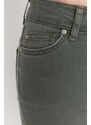 Trendyol Khaki úzký úzký jeansy s vysokým pasem