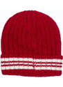 Classic winter men's hat Shelvt red