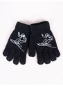 Yoclub Kids's Gloves RED-0200C-AA5A-001