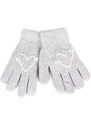 Yoclub Kids's Gloves RED-0200G-AA5A-005