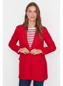 Trendyol Jacket - Red - Regular fit