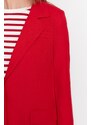 Trendyol Jacket - Red - Regular fit