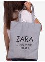 Fabric bag for women Shelvt gray