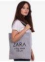 Fabric bag for women Shelvt gray