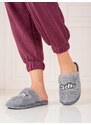 Women's slippers Shelvt gray