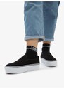 Černé dámské slip on tenisky na platformě VANS UA Classic Slip On S - Dámské