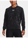 Under Armour Tričko Rival Terry Print Crew-BLK - Dámské