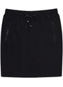 Moodo Hladká sukně s kapsami - černá