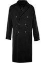 Pánský kabát Trendyol TMNAW23KB00003/Black