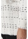 Trendyol Curve White Chenille Woven Shirt