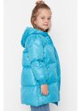 Trendyol Blue Inflatable Girls' Jacket