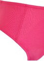 Trendyol Fuchsia s vysokým pasem Regular Leg Bikini Bottom