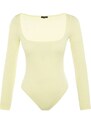 Trendyol Yellow Knitted Bodysuit