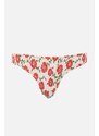 Trendyol Crispy Floral Patterned Gype Low Waist Bikini Bottom