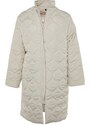 Trendyol Stone Oversize Quilted Puffy Coat