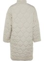 Trendyol Stone Oversize Quilted Puffy Coat