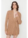 Trendyol Cardigan - Hnědá - Regular fit