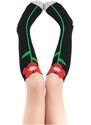 mshb&g Poppy Girls Kids' Floral Knee High Socks Black