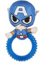 DOG TEETHERS AVENGERS CAPITAN AMERICA