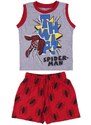 SHORT PAJAMAS SUSPENDERS SINGLE JERSEY SPIDERMAN