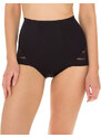 DIM DIAMS CONTROL HIGH WAIST MIDI - Women's forming high-waisted panties - black