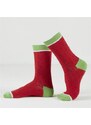 FASARDI Červené melounové dámské ponožky