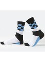 FASARDI Pánské modré šachovnicové ponožky