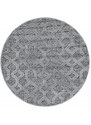 Ayyildiz koberce Kusový koberec Pisa 4702 Grey kruh - 120x120 (průměr) kruh cm