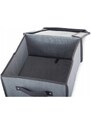 Verk 01320 Úložná krabice s odklápěcím víkem 30x30x15cm šedá