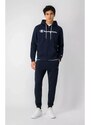 Tepláková souprava CHAMPION Big Script Zip Navy