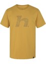 Pánské bavlněné triko Hannah ALSEK golden spice