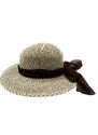 Hologramme Paris Dámský letní klobouk Solange hnědý