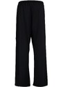 Trendyol Curve Black Wide-Cut Thin, Knitted Sweatpants