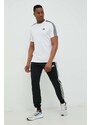 Tréninkové kalhoty adidas pánské, černá barva, s aplikací, IC0041