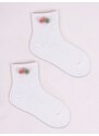 Yoclub Kids's Ankle No Show Boat Socks Patterns 3-Pack SKC/3D-AP/3PAK/GIR/002