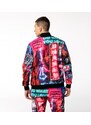 Mr. GUGU & Miss GO Man's Street Neon Track Jacket S-W-526 2413