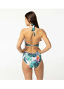 Aloha From Deer Woman's Tropic Open Back Swimsuit SSOB AFD342