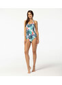 Aloha From Deer Woman's Tropic Open Back Swimsuit SSOB AFD342